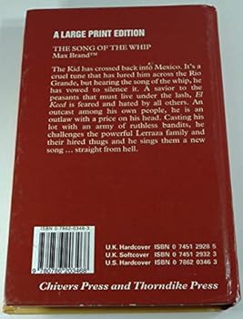 Hardcover The Song of the Whip [Large Print] Book