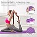 Dralegend Yoga Mat Exercise Fitness Mat - High Density Non-Slip Workout Mat for Yoga, Pilates & Exercises, Anti - Tear, Sweat - Proof, Classic 1/4 Inch