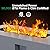 Ciays 42 Inch Propane Fire Pit, 50,000 BTU Outdoor Gas Fire Pit Table for Outside Patio with CSA Certification, Glass Rocks, Rectangular Heater for Backyard, with Waterproof Cover & Adjustable Legs