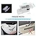Car for Cadillac LED Door Logo Lights Projector 3D Ghost Shadow Lights for SRX XTS ATS XT4 XT5 XT6 Dual Plug Puddle Lights for Caddy Welcome Courtesy Lights Auto Accesories 4 Pack