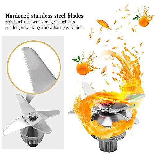 Huanyu Professional Countertop Blender 100 Oz Variable Speed & Pulse Feature For Fruit Smoothie Ice Soy Milk Hot Soups Frozen Desserts Crush Mix Home Commercial 2200W G5500 (110V Us Plug, Black) #TOP1