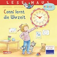Conni lernt die Uhrzeit 3551080399 Book Cover