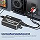 Fokky DA Wandler, 192kHz DAC Konverter Digital Analog Wandler, 1 m Cinch-Kabel für linken und rechten Kanal + Glasfaserkabel Digital to Analog Audio Converter für HDTV DVD Blu-ray Sky Spielekonsole
