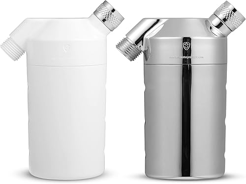 Miniatura 6 de Safe Water Products Filtro de agua Legionela seguro en línea para ducha de pared Filtro de cabezal de ducha eliminado 99.99999% de sustancias