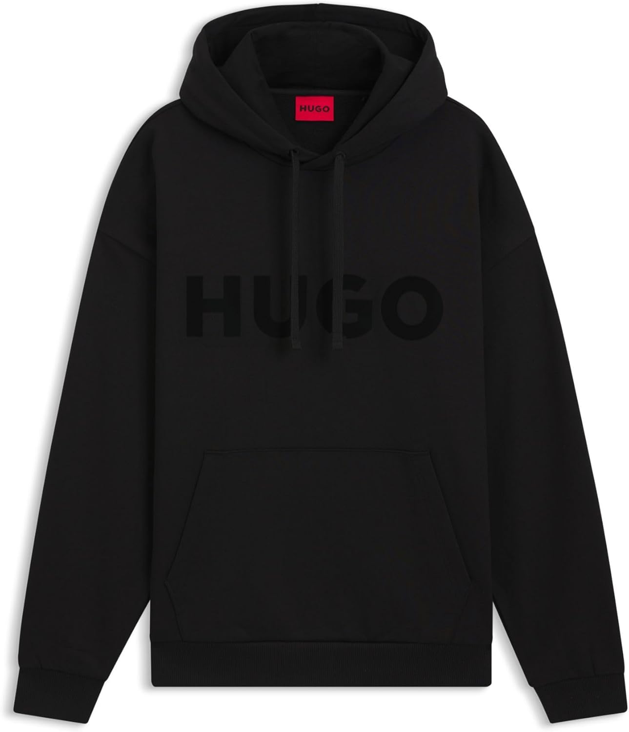 HUGO Men's Tonal Logo Hooded Sweatshirt
