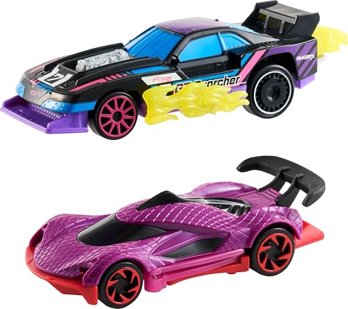 Hot Wheels Let’s Race Activate! Toy Car 2-Pack, GT-Scorcher & Street Shrieker, Roll to Transform or Reveal Surprise Feature Like in the Netflix Series by Hot Wheels - Image 2