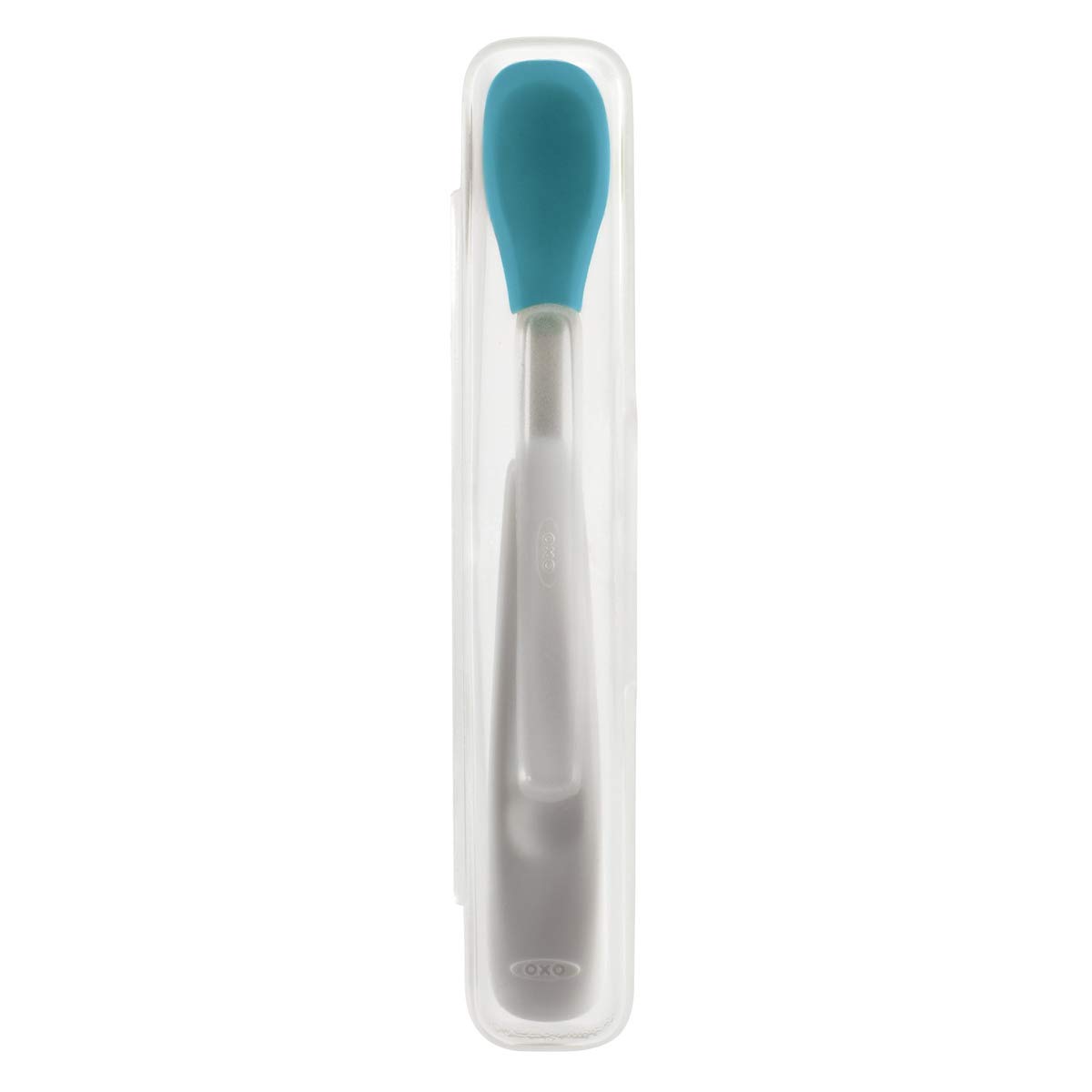 OXO Tot On-the-Go Feeding Spoon with Travel Case- Aqua image 2