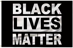 Black Lives Matter Flag with Pole 3x5 FT