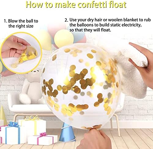 YinQin 114pcs Luxurious Black Gold Birthday Party Decorations with Hand Pump Dot Glue Tape, Happy Birthday Party Balloons Set for Mens Birthday Decorations Party Supplies (Black Gold)