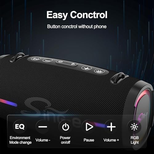 Bluetooth Speaker for Outdoor & Party, Portable Karaoke Machine for Adults — view 3