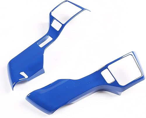 Miniatura 8 de LLKUANG Adhesivos cromados para volante de automóvil para Toyota Tundra 2014-2021 Tacoma 2016-2022 ABS 2016-2022 (fibra de carbono, estilo 3+2