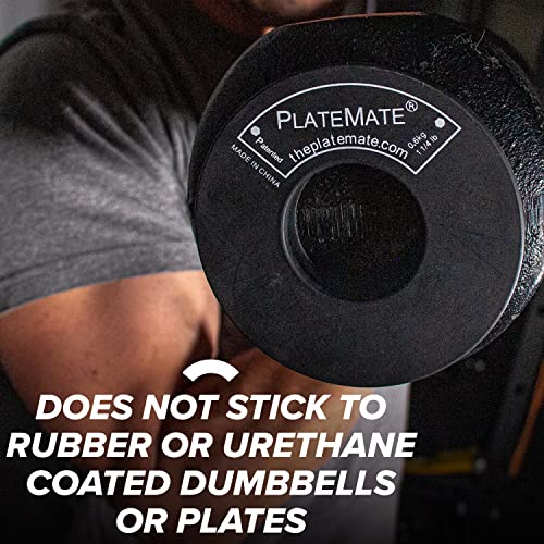 Platemate Micro Loading 1.25 Pound Donut Weight Plate - 1 Pair #TOP3