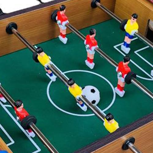 KOOMAL Mini-Tischfußball-Spiel, Holzfußball-Tischspiel für Kinder und Erwachsene – Bild 5