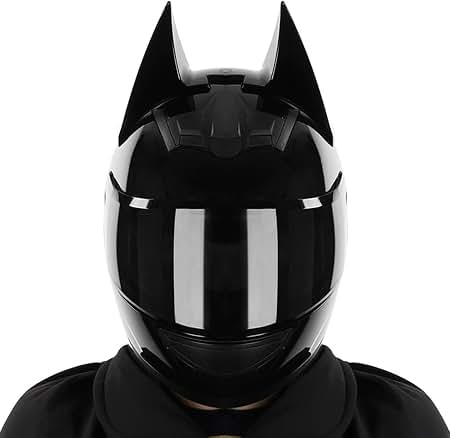 Girl Women Motorcycle Helmet Cat Ear Bluetooth Helmet DOT Certified Full Face Motorbike Helmet Four Season Flip-Up Helmets with Visor for Street Bike Racing Motocross ATV 2,M=(54~56CM)