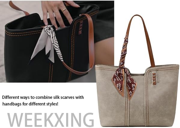 Tote Bag for Women Top Handle Satchel Handbags Big Capacity Work Tote Purse Shoulder Handbags Large Hobo Bag - Image 5