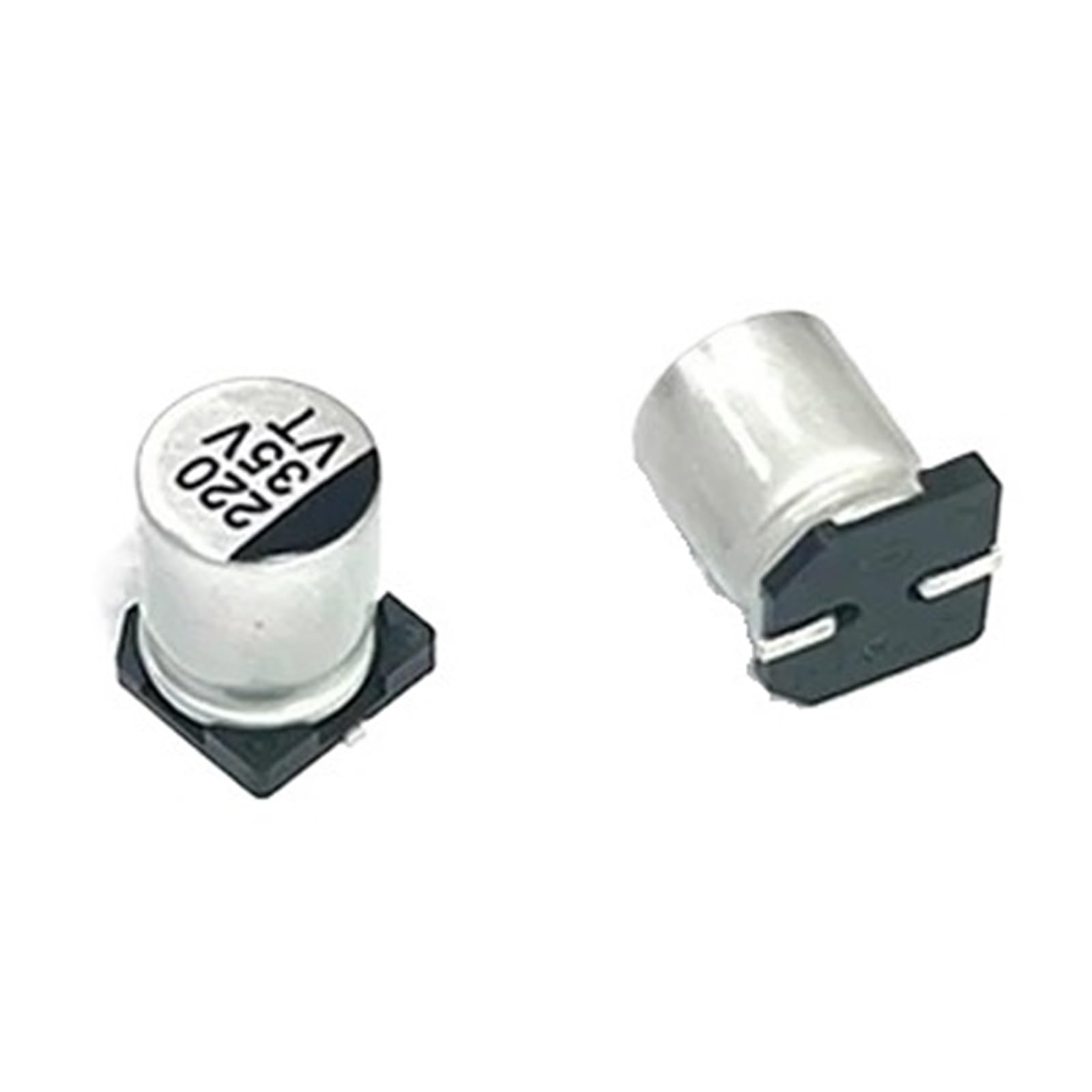 10 pezzi 50V330UF 330 SMD condensatore elettrolitico in alluminio 6,3V 10V 16V 25V 35V 50V 10UF 22UF 47UF 100UF 220UF 330UF 1000UF(25v330uf 8x10.5mm)