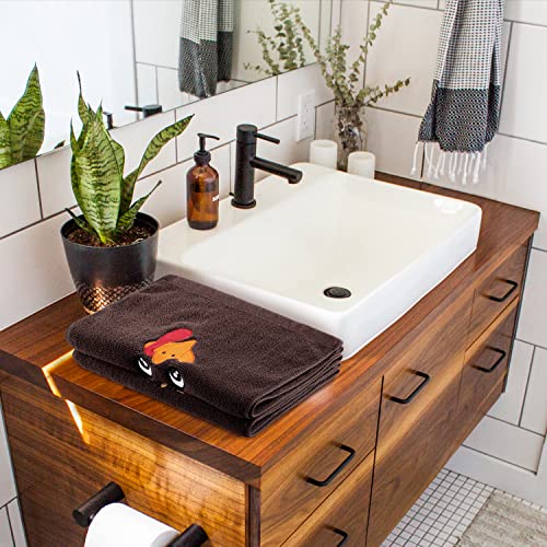 Quera QUERA123 2 Pack Thanksgiving Hand Towels Turkey Embroidered Premium Luxury Decor Fall Bathroom Decorative Dish Set thumb #6