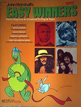 Paperback John Brimhalls Easy Winners from Ragtime & Dixieland to Pop & Rock Book