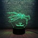 ❤Intelligente Touch-Steuerung für 7 Farbwechsel - Einfache Steuerung und schnelle Auswahl zwischen 7 Arten von monochromen Farbmodi und 1 blinkendem Farbmodus. Einzigartiges Design macht Ihren Raum sehr persönlich.