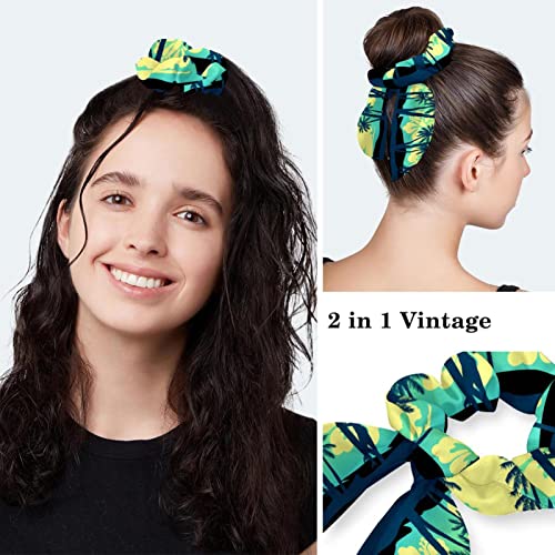 Bonnet de travail léopard taille unique avec bandeau et nœud - 5
