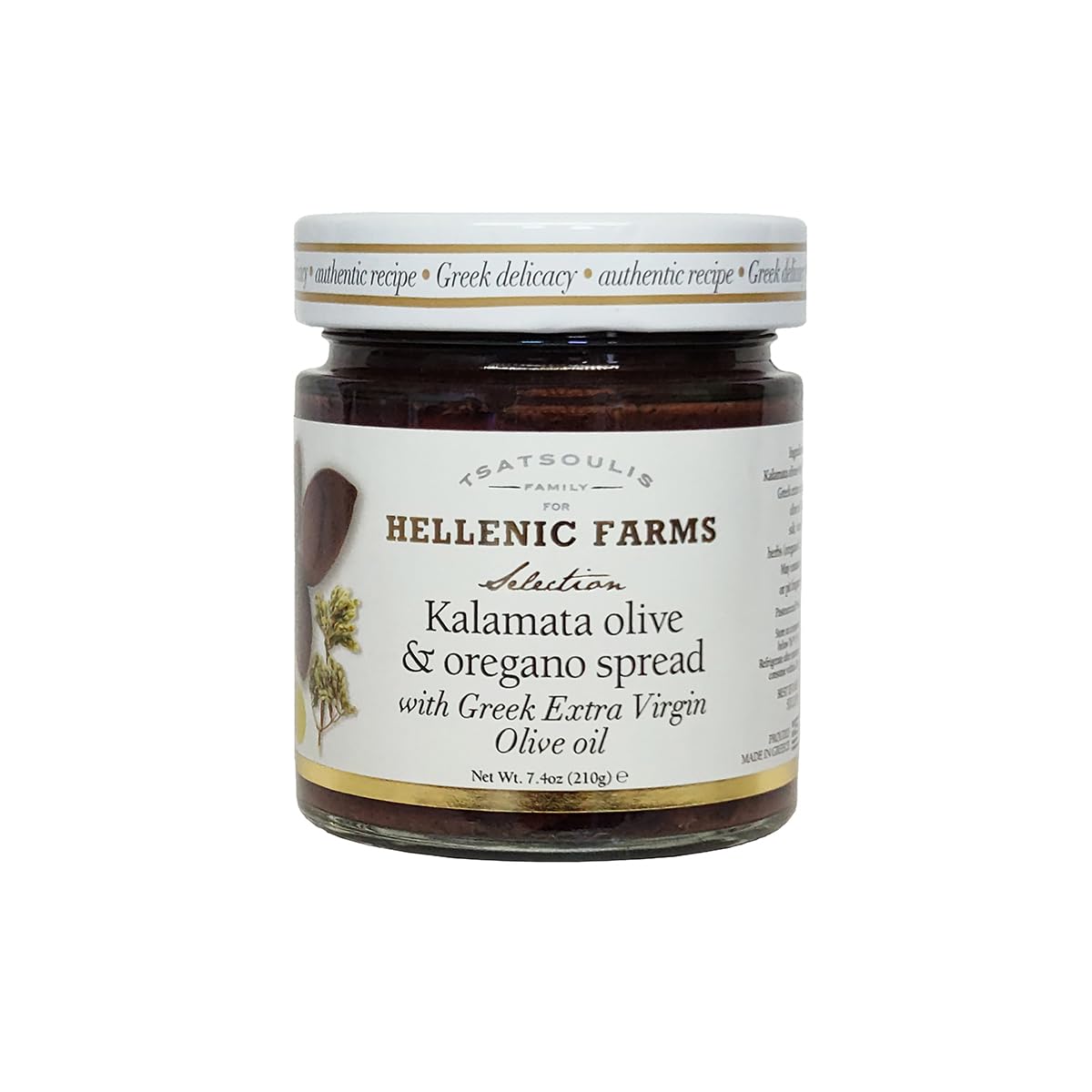 Hellenic Farms Kalamata Olive & Oregano Spread