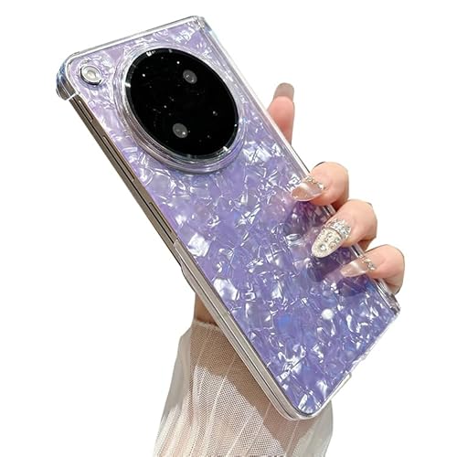 KOOLRIVER�EFor OPPO Find N6 �P�[�X �J�o�[ �܂肽���݌^ ���� �L�k�� �v���X�`�b�N ����/���� ���炫�� ���ꂢ ������� �V���v�� For �I�b�| �t�@�C���h �ی�P�[�X(�p�[�v��)