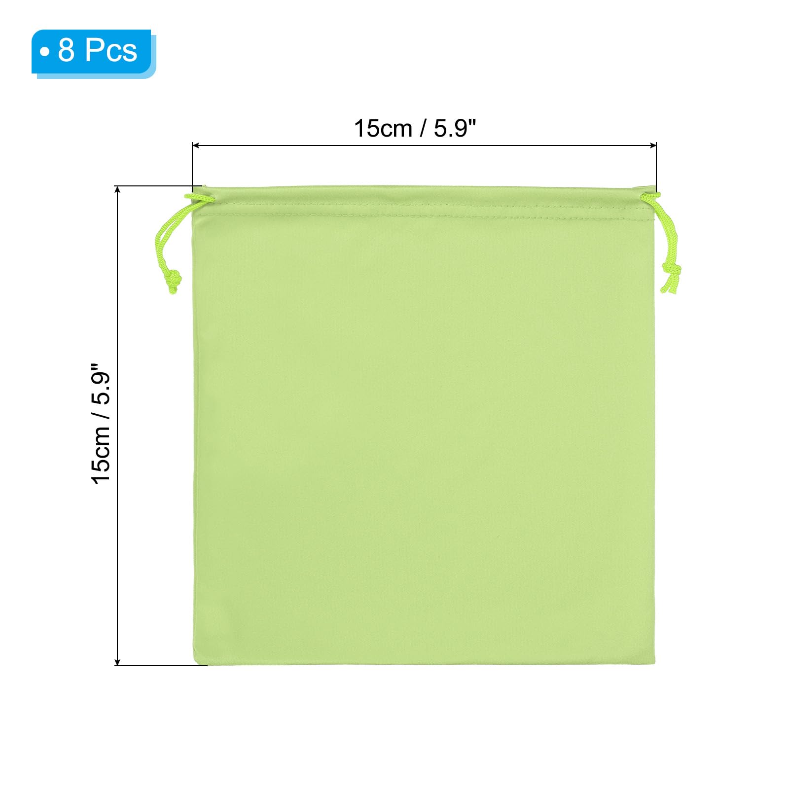 PATIKIL Sunglasses Pouch Bag 5.9 x 5.9 Inch - Image 2