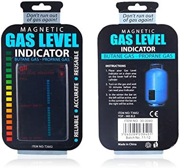 Sound Vision Magnetic Gas LPG Fuel Butane Propane Bottle Tank Level Indicator Gauge Caravan Motorhome Travel BBQ