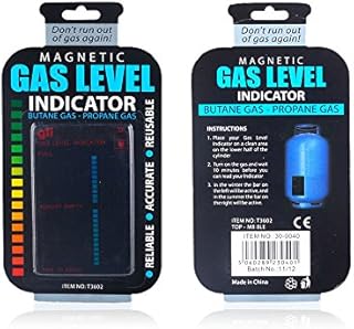 Sound Vision Magnetic Gas LPG Fuel Butane Propane Bottle Tank Level Indicator Gauge Caravan Motorhome Travel BBQ