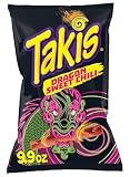 Takis Dragon Sweet Chili Sharing Size Bag, Spicy Sweet Chili Pepper Flavored Hot Tangy Rolled Tortilla Chips