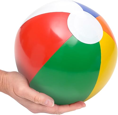 Miniatura 3 de Rhode Island Novelty Bola de playa multicolor de 12"