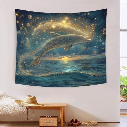 Tapisserie murale effet 3D grand format 180x230cm en tissu résistant