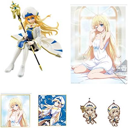 Amazon Co Jp 一番くじ ゴブリンスレイヤー 女神官 6点セット フィギュア1種 ポスター1種 色紙2種 ラバーストラップ2種 ホビー 通販
