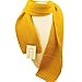 Dolores Kids Soft Knitted Scarf Fashion Solid Color Infant Toddler Warm Scarves Muffler Winter Wrap Shawl Yellow