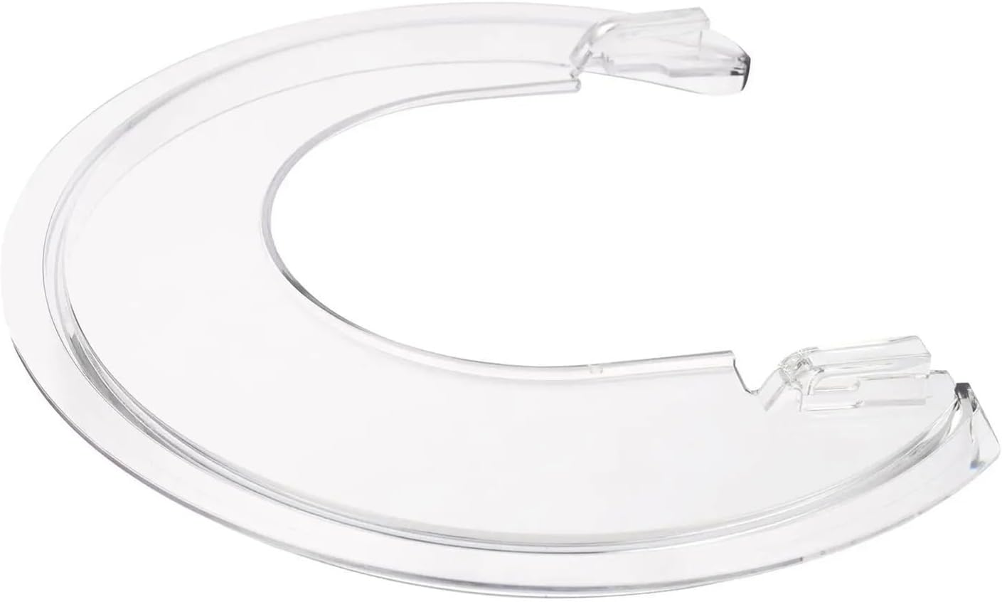 Compatible for KitchenAid 3.5 Quart Tilt-Head Mixer, Splash Guard with Detachable Pouring Chute Cover