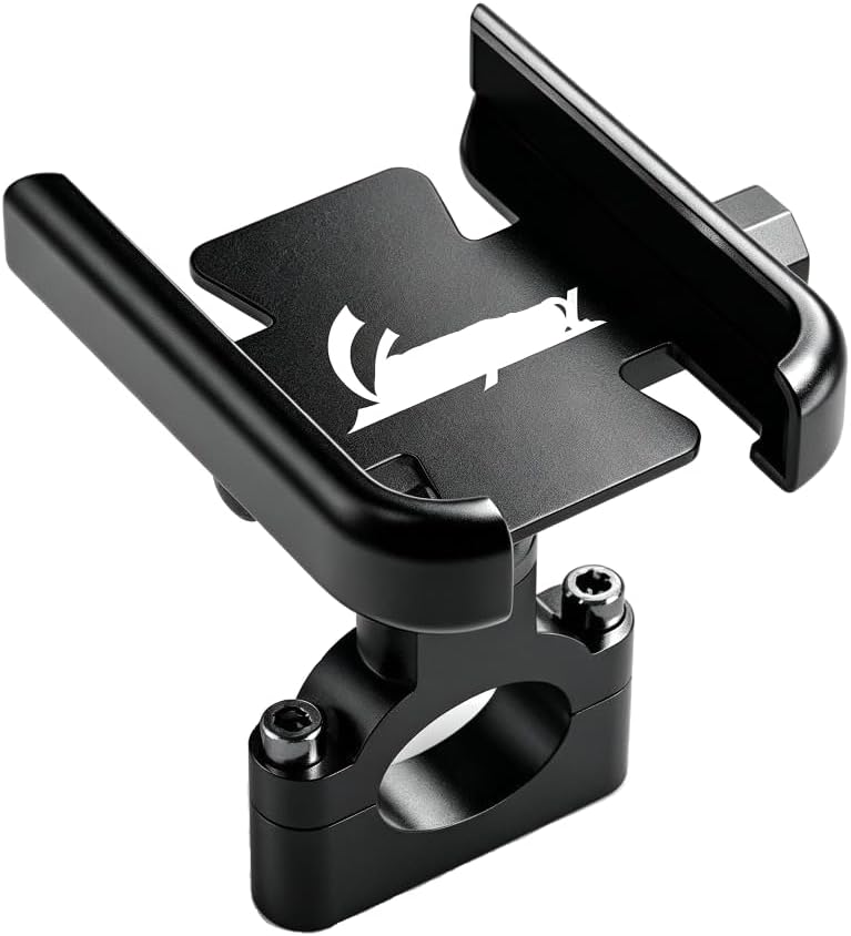 for Vespa LX LXV Sprint GTS GTV 50 150 250 300 300ie Accessories Motorcycle Handlebar Mobile Phone Holder GPS Stand Bracket,Handlebar Black