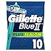 Produktbild Gillette BlueII Plus Slalom Einwegrasierer für Männer x10