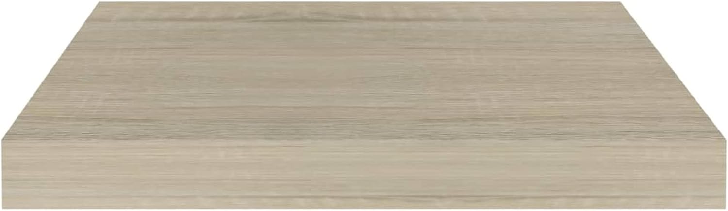 Homgoday Wall Shelves 4 Pieces Oak 40 x 23 x 3.8 cm MDF Wall Shelves Wall Shelves for Living Room, Office, Bedroom, Bathroom Furniture