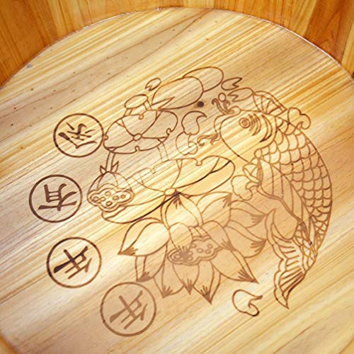 Spa de Pies de Barril de Madera para Pedicura miniatura 3