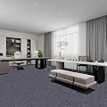 Petgrow Commercial Carpet Tiles Reusable,20"x 20"-12 Tiles(33 sqft/Box) Non-Slip Padded Carpet Floor for Office Bedroom Living Room Kitchen Garage Gym, Easy DIY Installation
