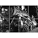 Produktbild Doppelganger33 LTD Photo 1955 Steam Train Winston Link Engine Wand Kunst Multi Panel Poster drucken 47x33 inches