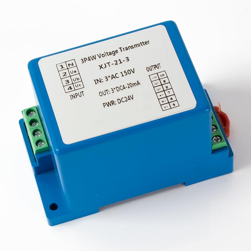 Transmetteur triphasé 3/4 fils pour la gestion énergétique des armoires électriques