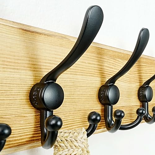 Dseap Coat Rack Wall Mount, Patented, Heavy-Duty - Image 2