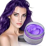 Temporary Hair Color Wax, Unisex DIY Matte Hair Color Wax Hair Dye Cream, Multi-Colors Natural...