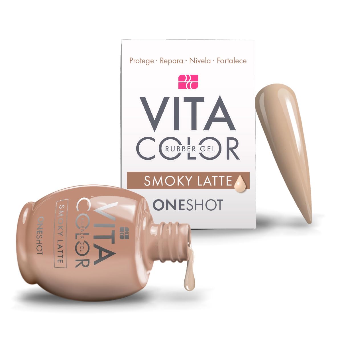 Amazon.com: VITA COLOR - RUBBER GEL by ONE SHOT 0.47 Oz (SMOKY