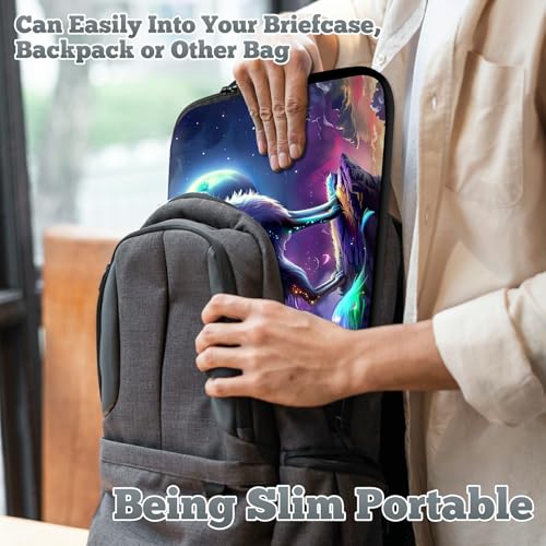 Funda universal para laptop/tablet de 10 pulgadas Mythical Fox miniatura 6