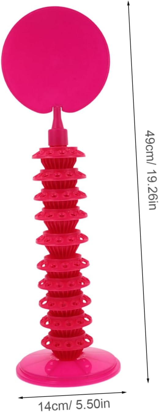 Lollipop Display Rack Adjustable Plastic for Tabletop Candy Serving