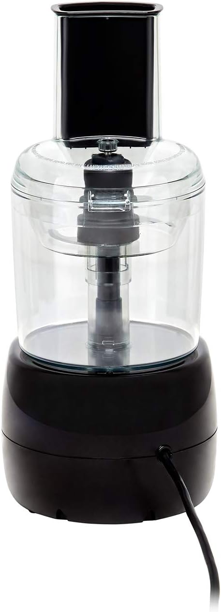 Magimix Le Mini Plus Food Processor - Multifunctional Food Preparation, 1.7L BPA-Free Bowl, Professional Quality Ultra-Sharp Blades, Quiet Energy Efficient 400W Motor - Black
