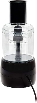 Magimix Le Mini Plus Food Processor - Multifunctional Food Preparation, 1.7L BPA-Free Bowl, Professional Quality Ultra-Sharp Blades, Quiet Energy Efficient 400W Motor - Black