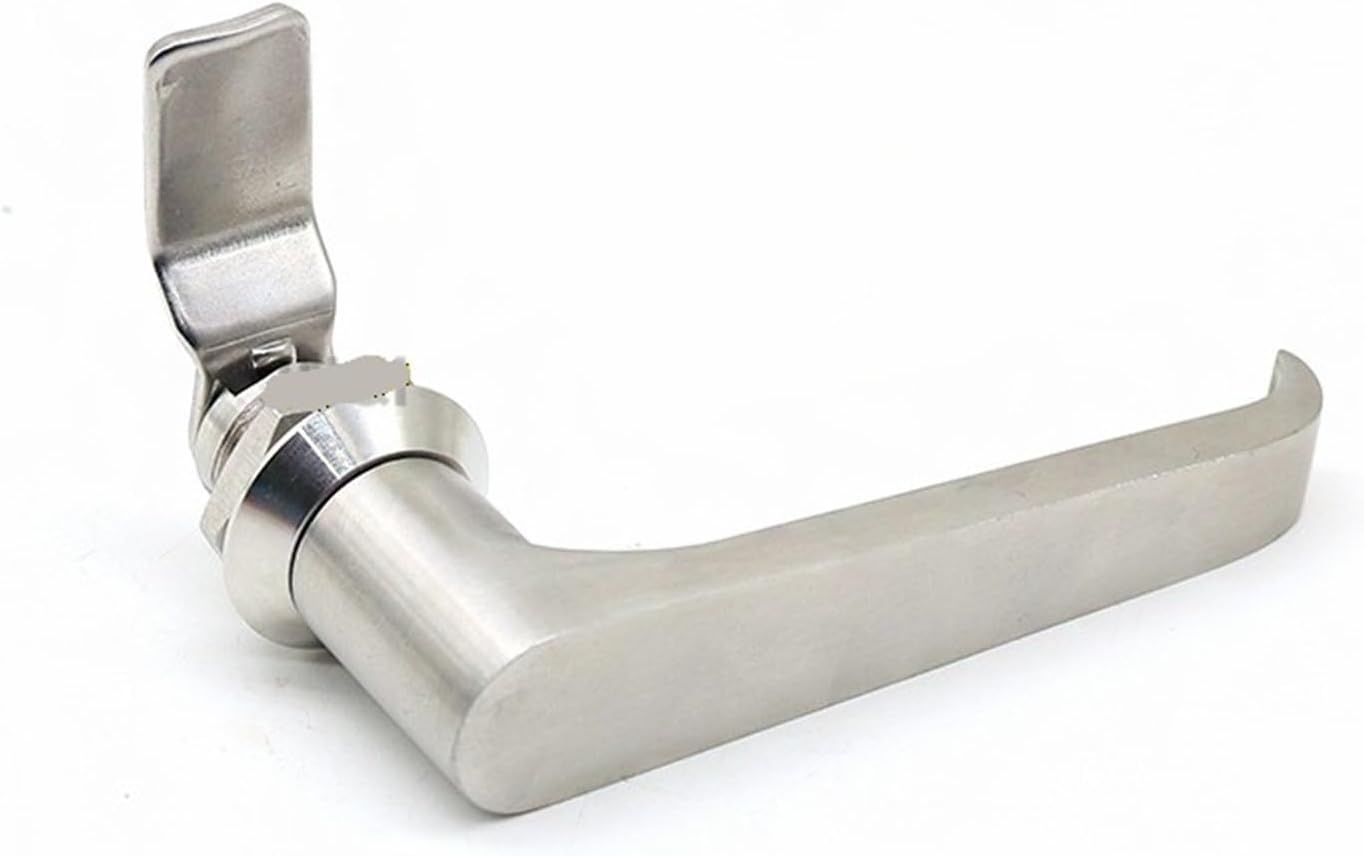 304 Material Stainless Steel L-Shaped Handle Lock MS324 Industrial Cabinet Door Electric